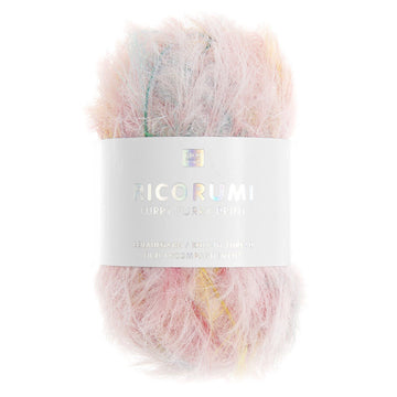 Ricorumi Furry Furry Print Beilaufgarn Fell-Effekt 175m / 25g