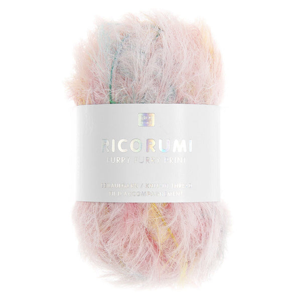 Ricorumi Furry Furry Print Beilaufgarn Fell-Effekt 175m / 25g