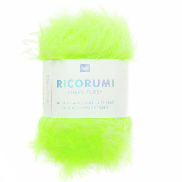 Ricorumi Furry Furry Beilaufgarn Fell-Effekt 175m / 25g 100% Polyamid