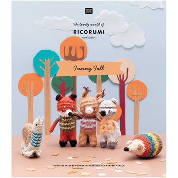 Ricorumi Buch Funny Fall, Amigurumi Figuren