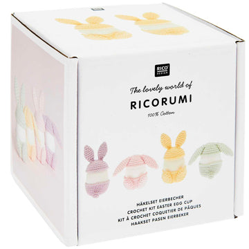 Ricorumi Häkel-Set Oster-Eierbecher