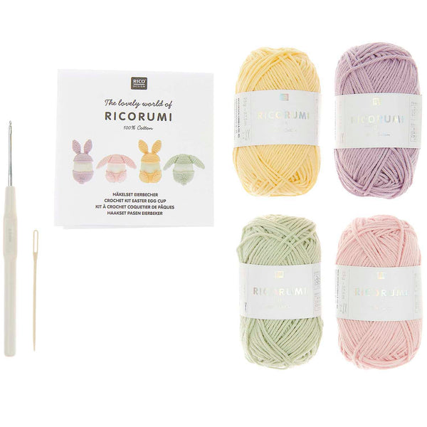 Ricorumi Häkel-Set Oster-Eierbecher