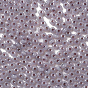 Rocailles Glasperlen Jade-Imitation 5,5x3,5mm 100 Stück / Dose