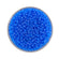 Rocailles Glasperlen aqua matt transparent 2,6mm 17g/Dose