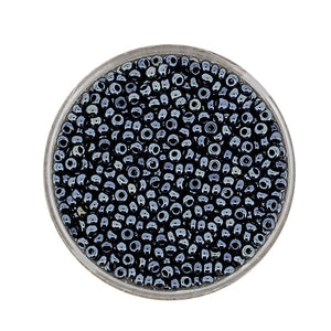 Rocailles Glasperlen blutstein 2,6mm 17g/Dose