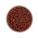 Rocailles Glasperlen matt braun opak 2,6mm 17g/Dose