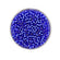 Rocailles Glasperlen safirblau silbereinzug 2,6mm 17g/Dose
