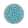 Rocailles Glasperlen soft blau-grün opak 2,6mm 17g/Dose