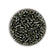 Rocailles Glasperlen grau silbereinzug 2,6mm 17g/Dose