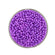 Rocailles Glasperlen matt lila opak 2,6mm 17g/Dose