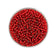 Rocailles Glasperlen rot silbereinzug 2,6mm 17g/Dose