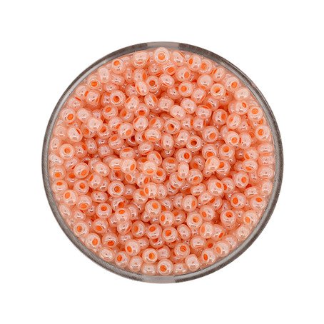 Rocailles Glasperlen wachs-orange 2,5mm 17g/Dose