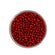 Rocailles Glasperlen weinrot satt opak 2,6mm 17g/Dose
