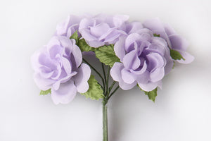 Rose mitteloffen, 30 mm, 6 Stück/Bund