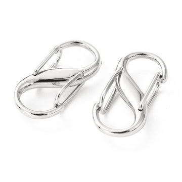 S-Verschluss Verkürzer silberfarben 2,8x0,7x1,3cm 2 Stück