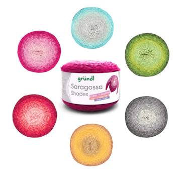 Gründl Bobbelgarn Saragossa Shades Wolle 250g / 1000m
