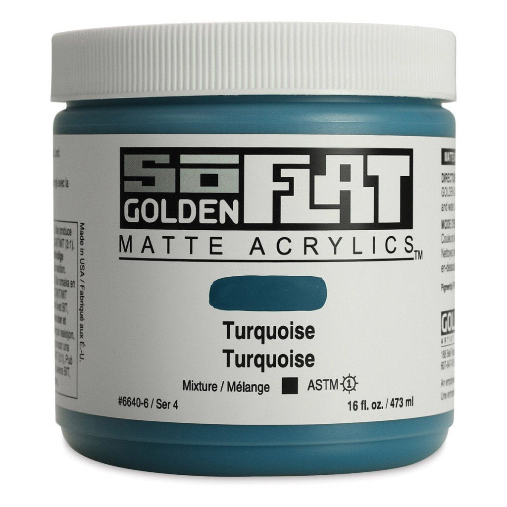 SoFlat Golden Acrylics, Matte Acrylfarbe