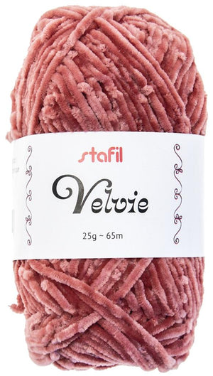 STAFIL Velvie Chenille-Garn dünn 25g 65m