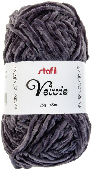 STAFIL Velvie Chenille-Garn dünn 25g 65m