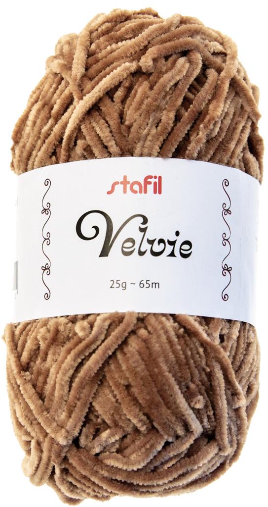 STAFIL Velvie Chenille-Garn dünn 25g 65m