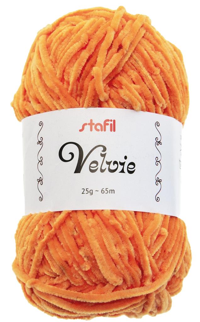 STAFIL Velvie Chenille-Garn dünn 25g 65m