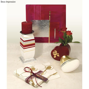 Schlagmetall Blättchen 14x14cm 5 Blatt / Packung