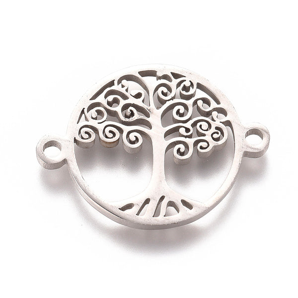 Schmuck-Anhänger Baum des Lebens 16x21x1mm 1 Stück