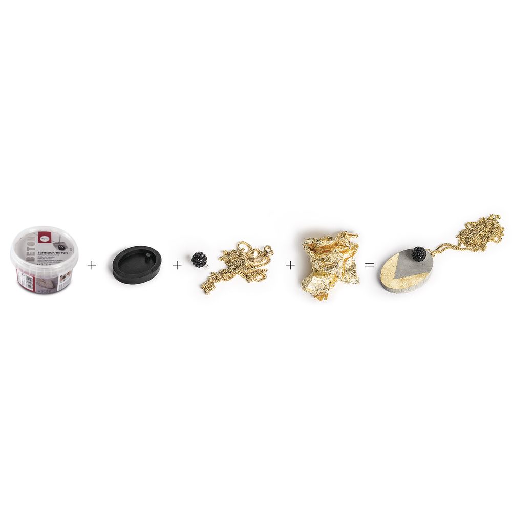 Schmuck-Beton im Eimer grau ultrafein staubfrei schadstofffrei 300g