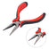 Chain Nose Schmuckzange Spitz mit Schneidefläche 135mm