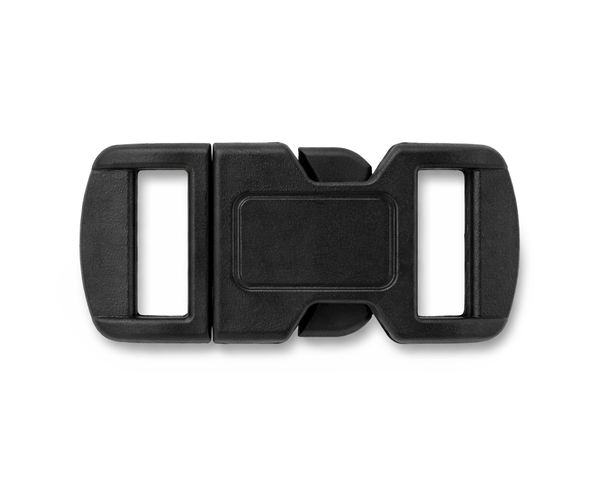 Schnappverschluss schwarz Kunststoff 14mm 5 Stk. /Packung
