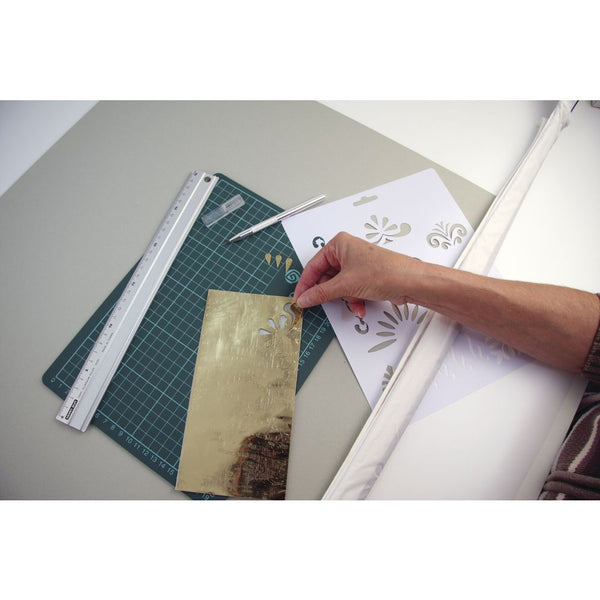 Schneide- und Perforierstift für Wachs Aluminium 13cm