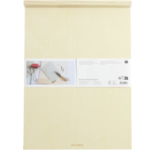 Schnitzblockhalter für Linolplatte A4 aus Holz 22,5x31x3,9cm