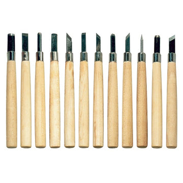 Schnitzwerkzeug Master-Set 12 teilig