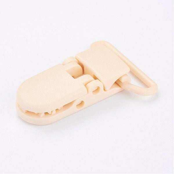 Schnullerclip T-Clip aus Kunststoff Eco-friendly  43x31x9mm