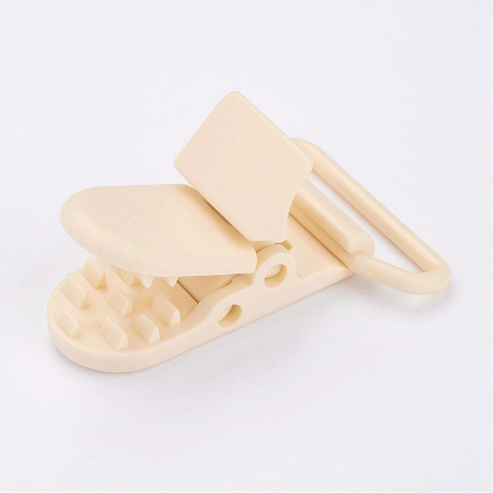 Schnullerclip T-Clip aus Kunststoff umweltfreundlich 43x31x9mm