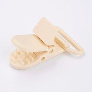 Schnullerclip T-Clip aus Kunststoff umweltfreundlich 43x31x9mm