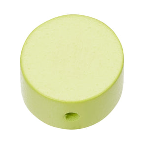 Schnulli Holz-Perle Scheibe speichel- schweißfest 20x10mm 4 Stück/Pkg