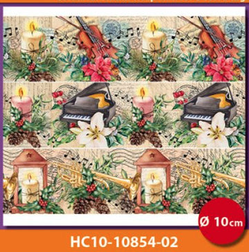 Magic Shrink für 10cm Kugeln Schrumpffolien 3 Stk./Packung verschiedene Motive