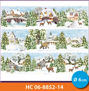Magic Shrink für 6cm Kugeln Schrumpffolien 3 Stk./Packung verschiedene Motive