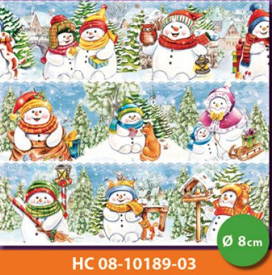 Magic Shrink für 8cm Kugeln Schrumpffolien 3 Stk./Packung verschiedene Motive