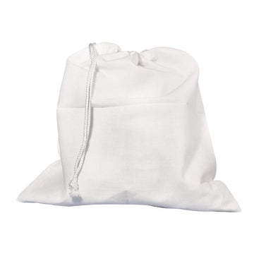 Schuhbeutel mit Kordelzug 100% Baumwolle weiß 32x35cm 1 Stück