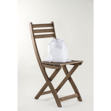 Schuhbeutel mit Kordelzug 100% Baumwolle weiß 32x35cm 1 Stück