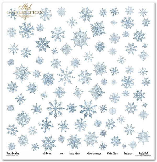 Scrapbooking Papier Christmas Time Set 310x320 mm 200 g/m2 10 Stück