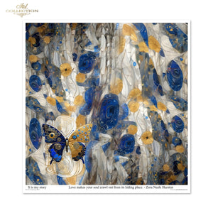 Scrapbooking Papier Inspired by Klimt Set 310x320 mm 200 g/m2 10 Stück