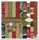 Scrapbooking-Papier Set Christmas Surprise 31x32cm 200 g/m2 11 Blatt