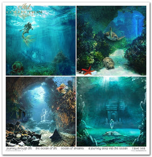 Papier-Set The Search for Atlantis 310x320 mm 11 Blatt