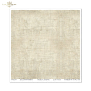 Scrapbooking-Papier Set Wicker & Rattan 200 g/m2 310x320mm 11 Bögen