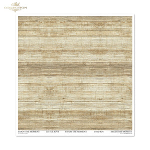 Scrapbooking-Papier Set Wicker & Rattan 200 g/m2 310x320mm 11 Bögen