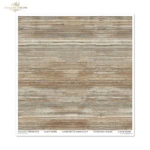 Scrapbooking-Papier Set Wicker & Rattan 200 g/m2 310x320mm 11 Bögen