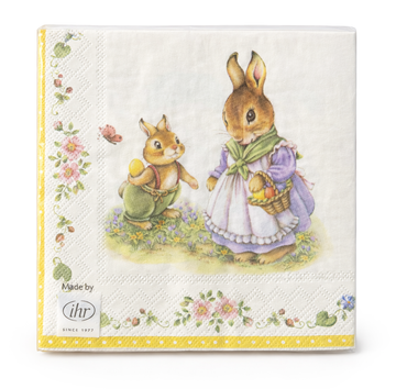 Lunch-Servietten Villeroy & Boch SPRING EASTER TIME 33x33cm 20 Stück / Packung
